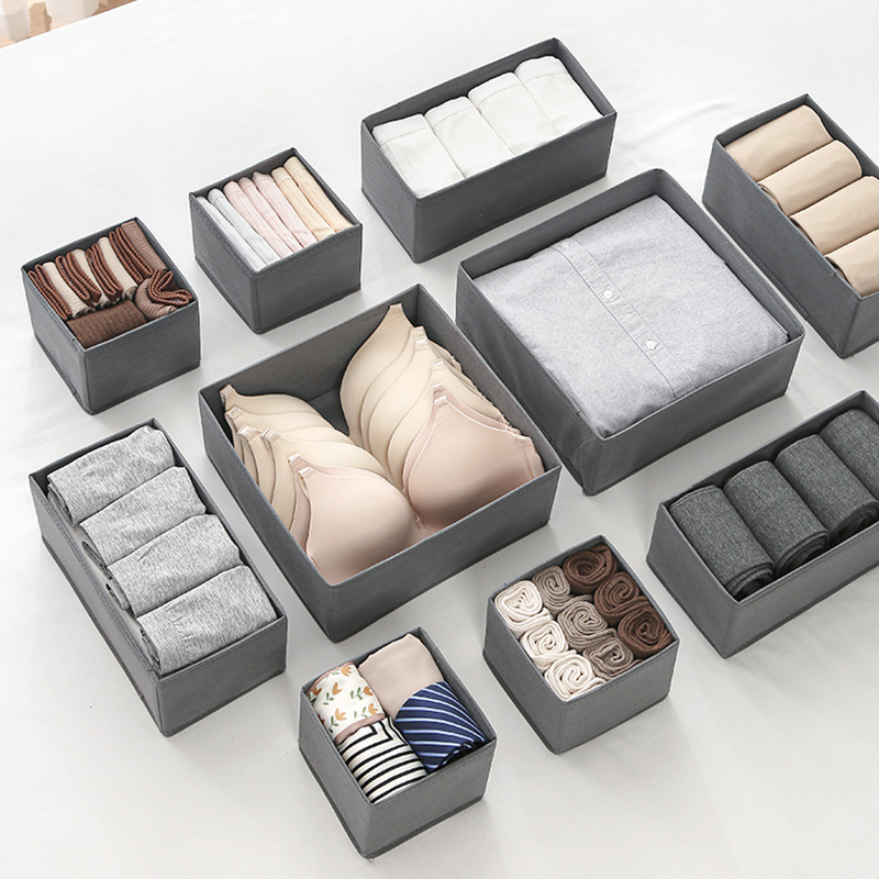 Sock Organizer Tray - Organizzatore per cassetti Vestiti in tessuto
