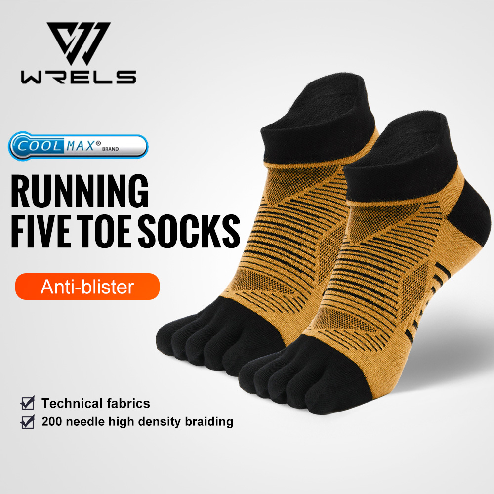 Wool Hiking Sock - WRELS COOLMAX Calzini a cinque dita
