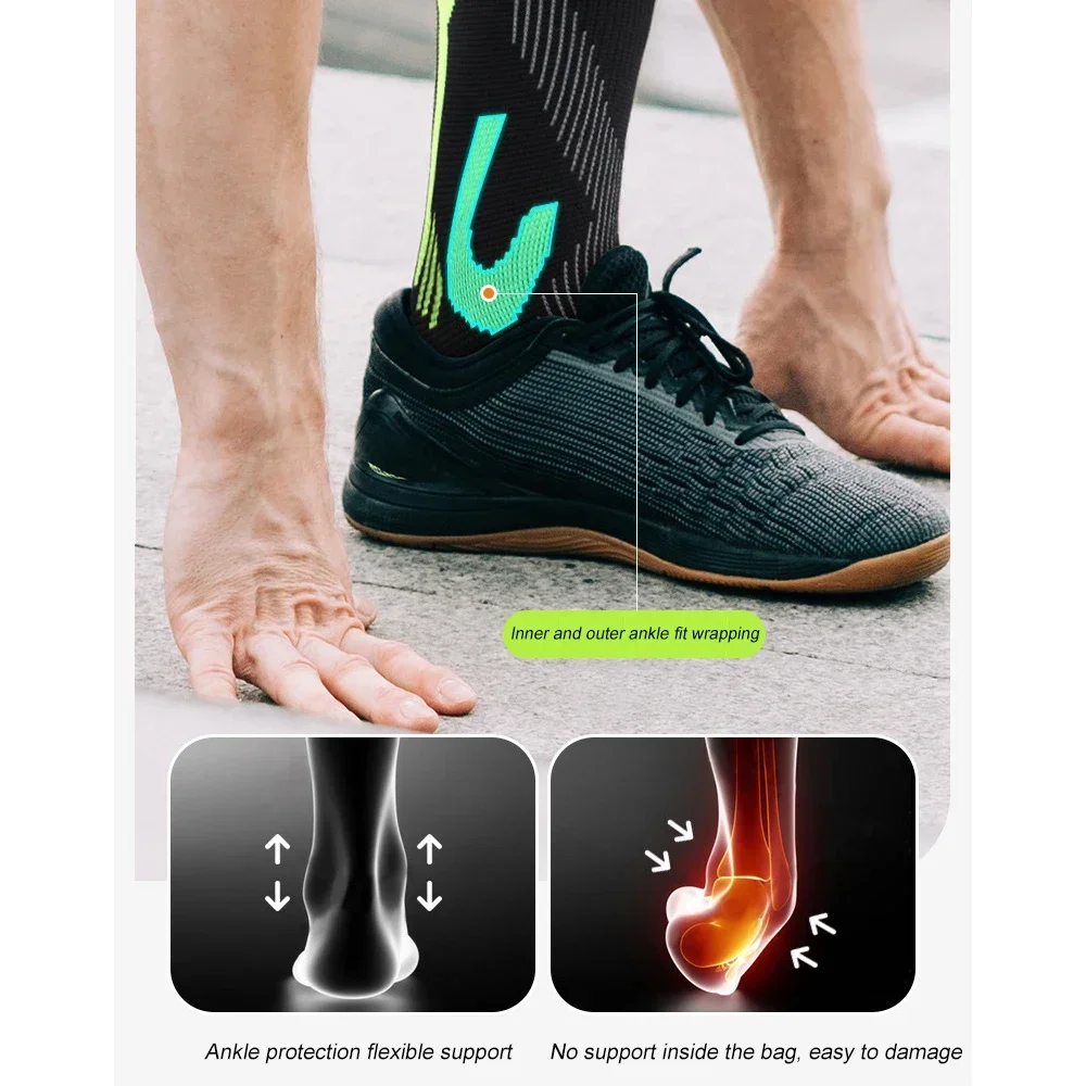 1 Pezzo di Fascia Compressiva  - Ankle Brace Sock recensione e prezzo