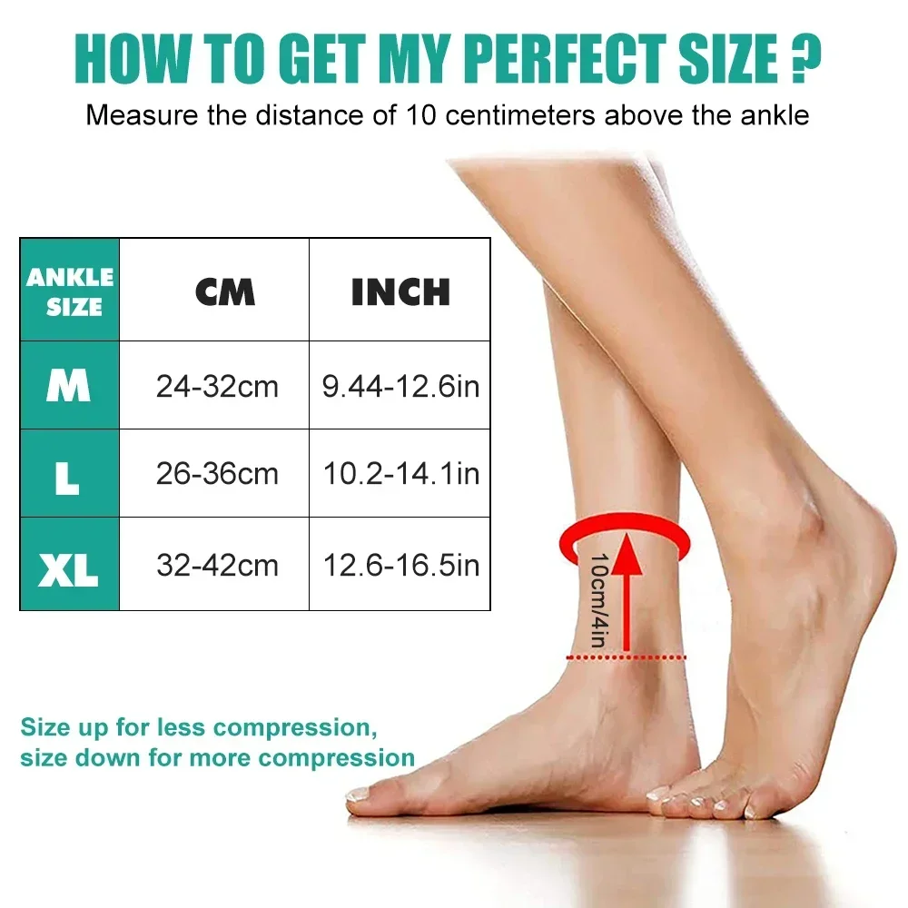 1 Pezzo di Fascia Compressiva  - Ankle Brace Sock recensione e prezzo